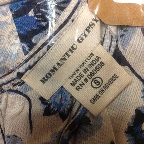 NWT Stunning ROMANTIC GYPSY~Maternity~Lightweight Empire Waist Short Kimomo Dres - Picture 6 of 16